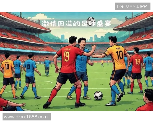 亚运会足球明星漫画图展现运动激情与青春活力的精彩瞬间